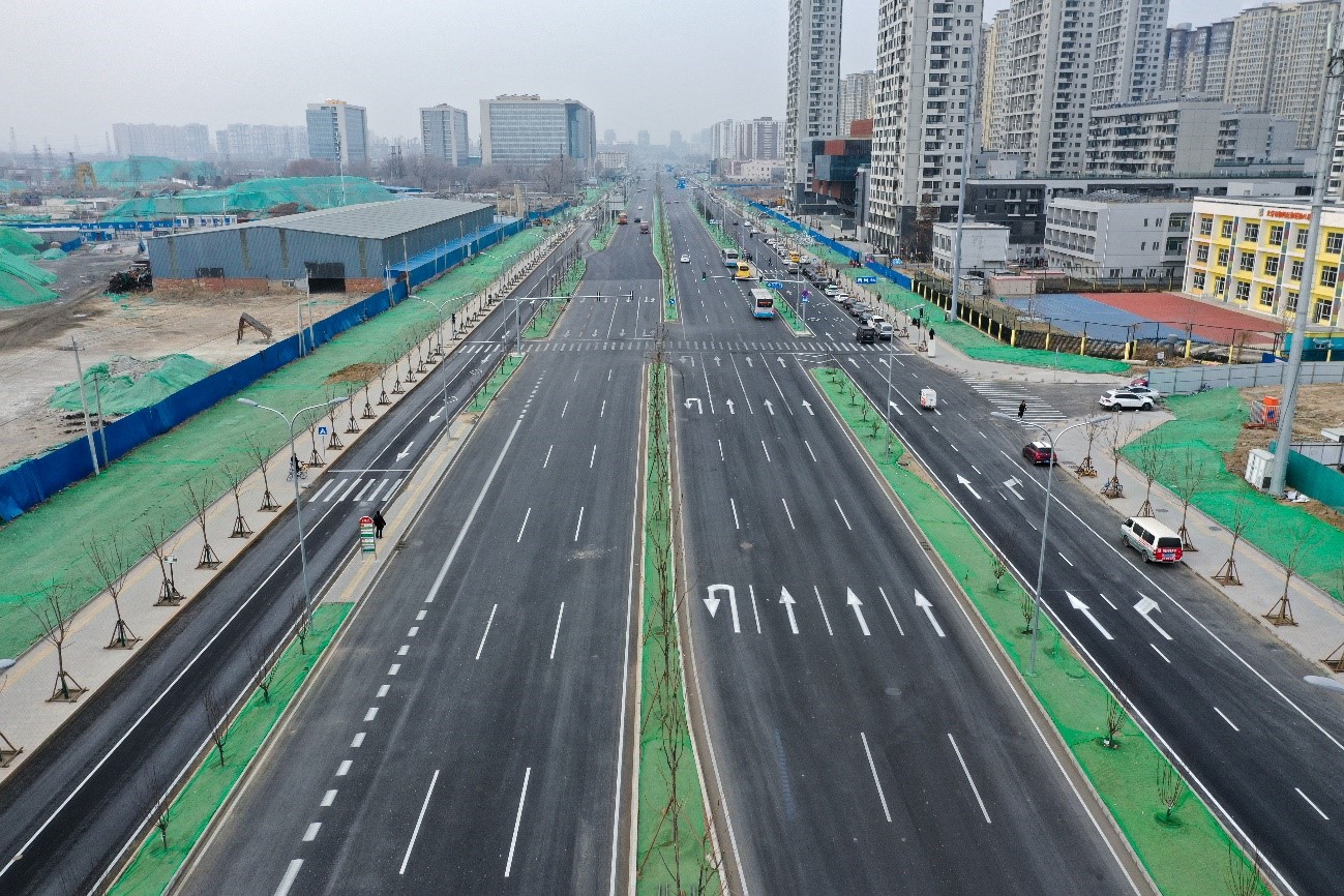 祝賀化工路道路工程建成通車